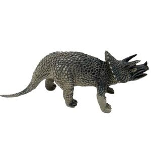 Dinosaur Triceratops Durable Plastic 9” Length Toy